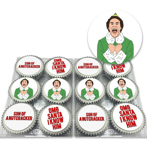 Elf Christmas Cupcakes Image