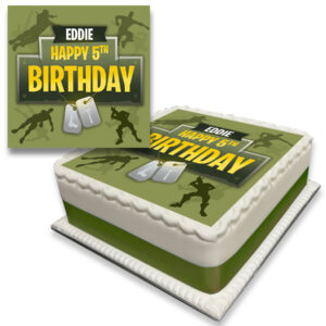 Fortnite Royale Birthday Cake