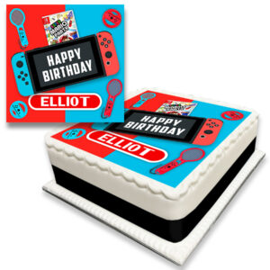 Nintendo Switch Birthday Cake