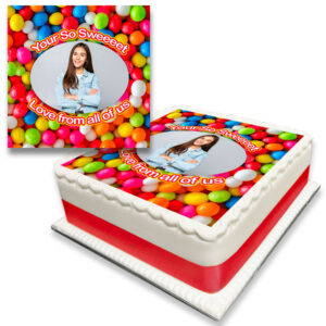 Sweet Themed Birthday Cake