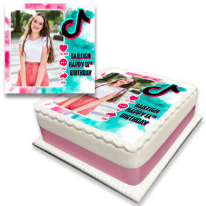 TikTok Birthday Cake