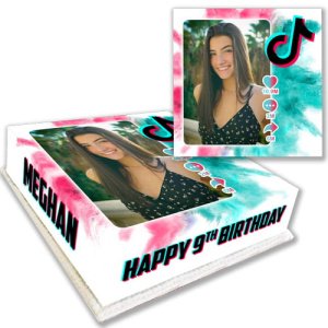 TikTok Cake with Photo