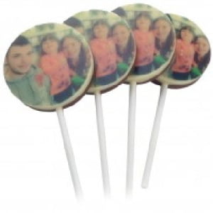 chocolate lollipop