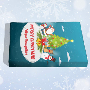 christmas tree message box