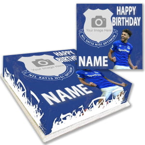 everton player photo cake