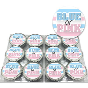 gender reveal cupcakes 1