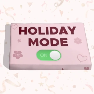holiday mode Mini Cake Order