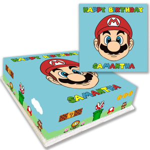 mario birthday cake