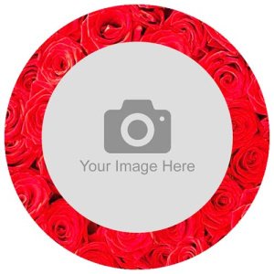 rose cake topper