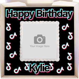 tiktok Gift Cake Design