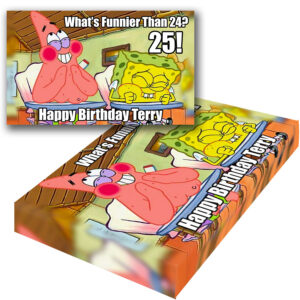 Spongebob Card Cake